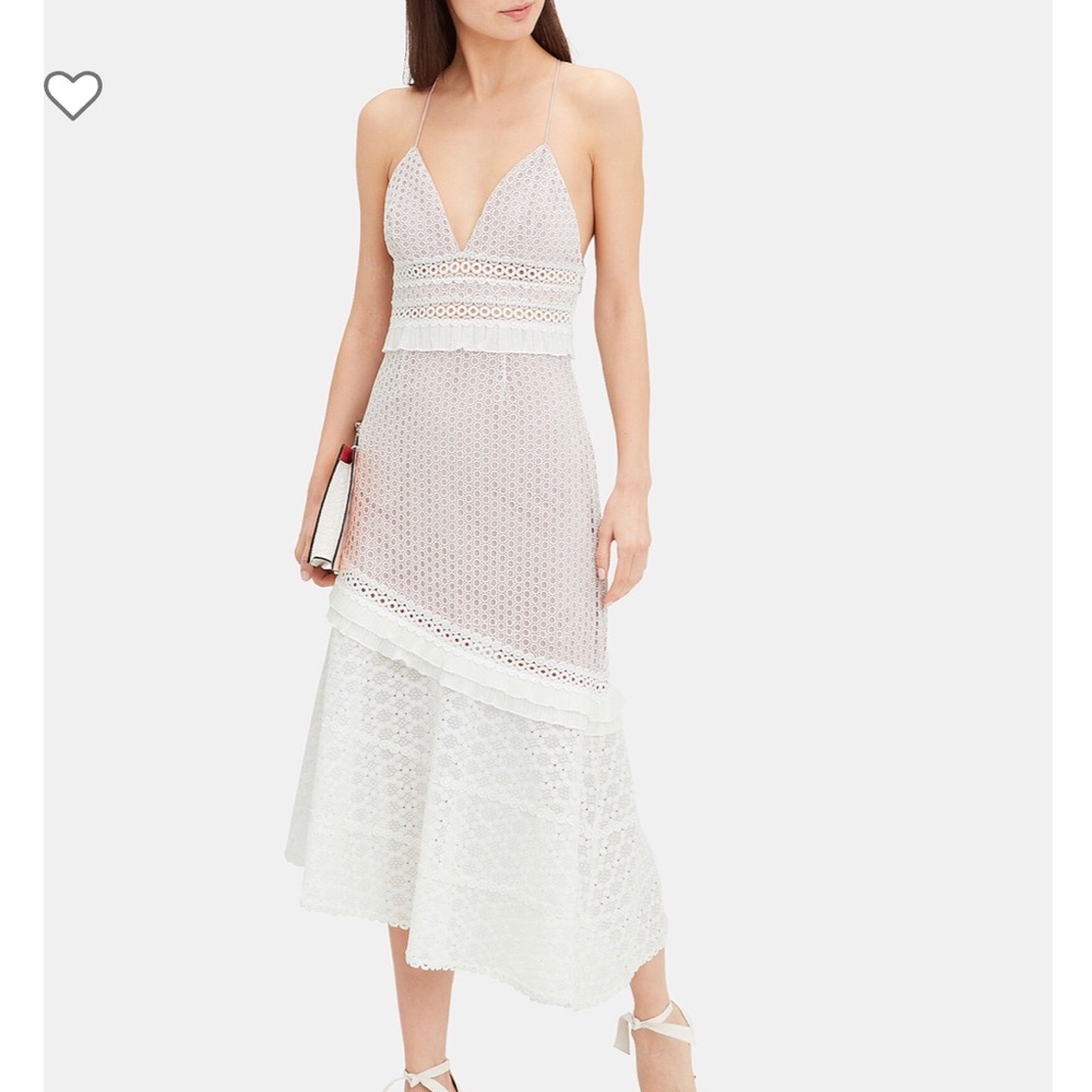 Saylor White Dress